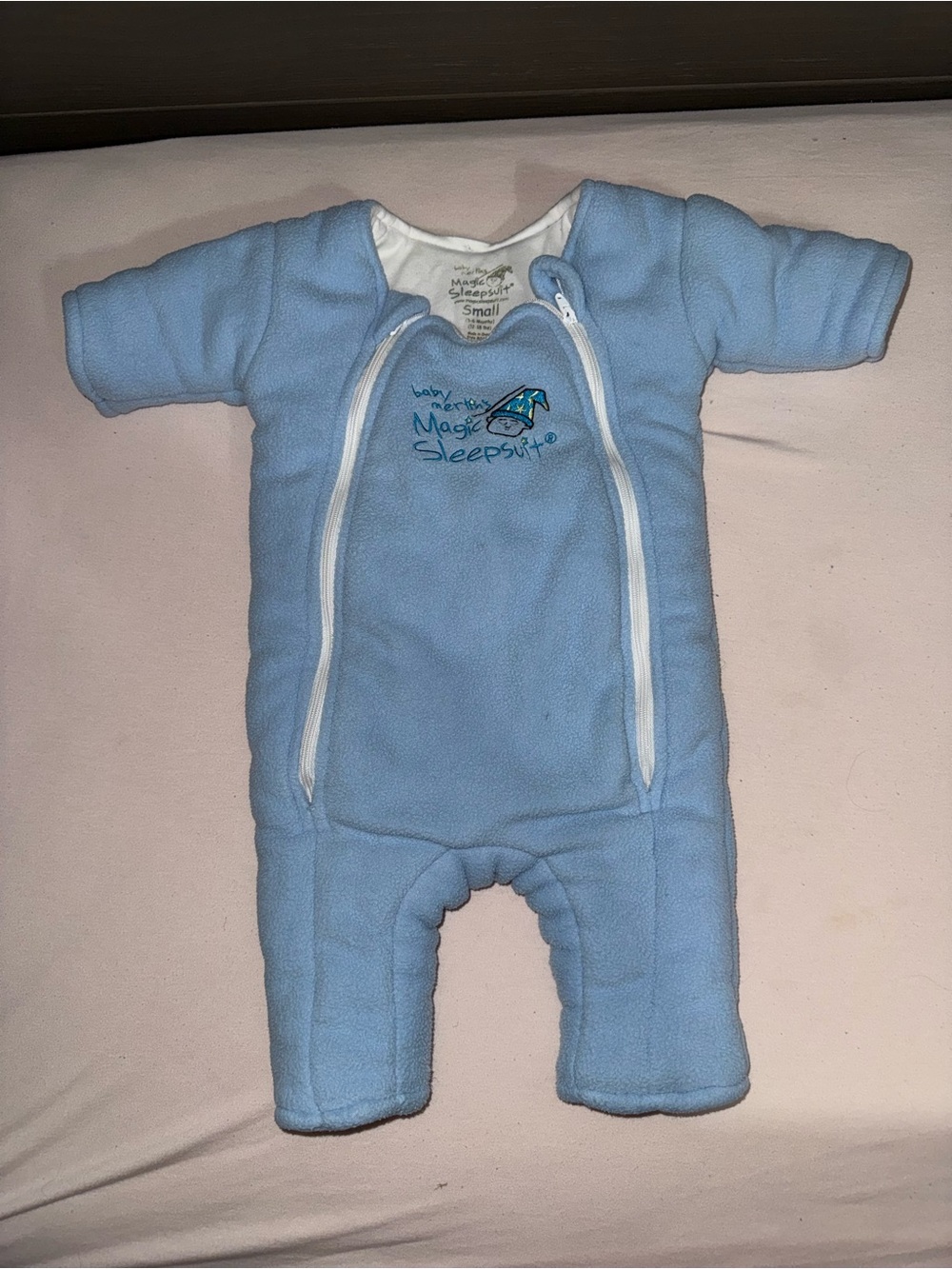 Baby Merlin’s Magic Sleepsuit- Light Blue